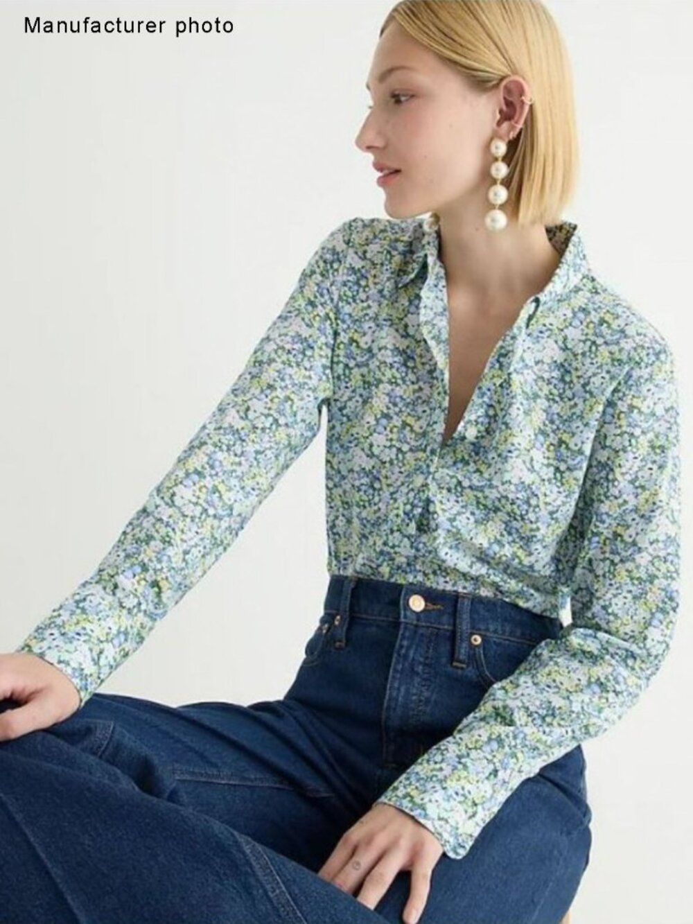 J. Crew Slim Fit Shirt in Liberty Thorpe Hill Fabric - Picture 11 of 11